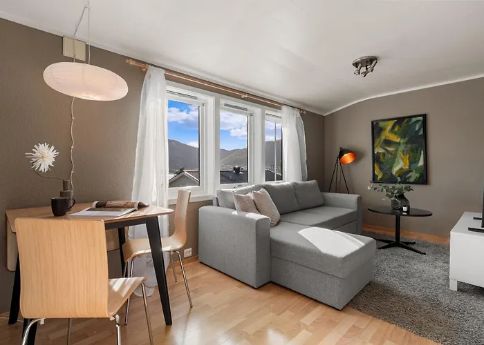 דירה Basecamp Dramsvegen Aurora Viewpoint טרומסה