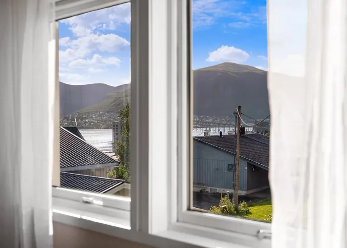 דירה Basecamp Dramsvegen Aurora Viewpoint טרומסה